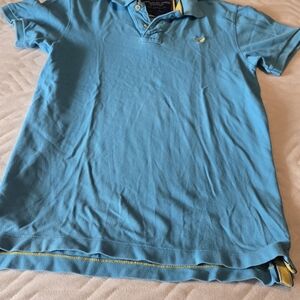 American Eagle Outfitters Blue Polo Shirt